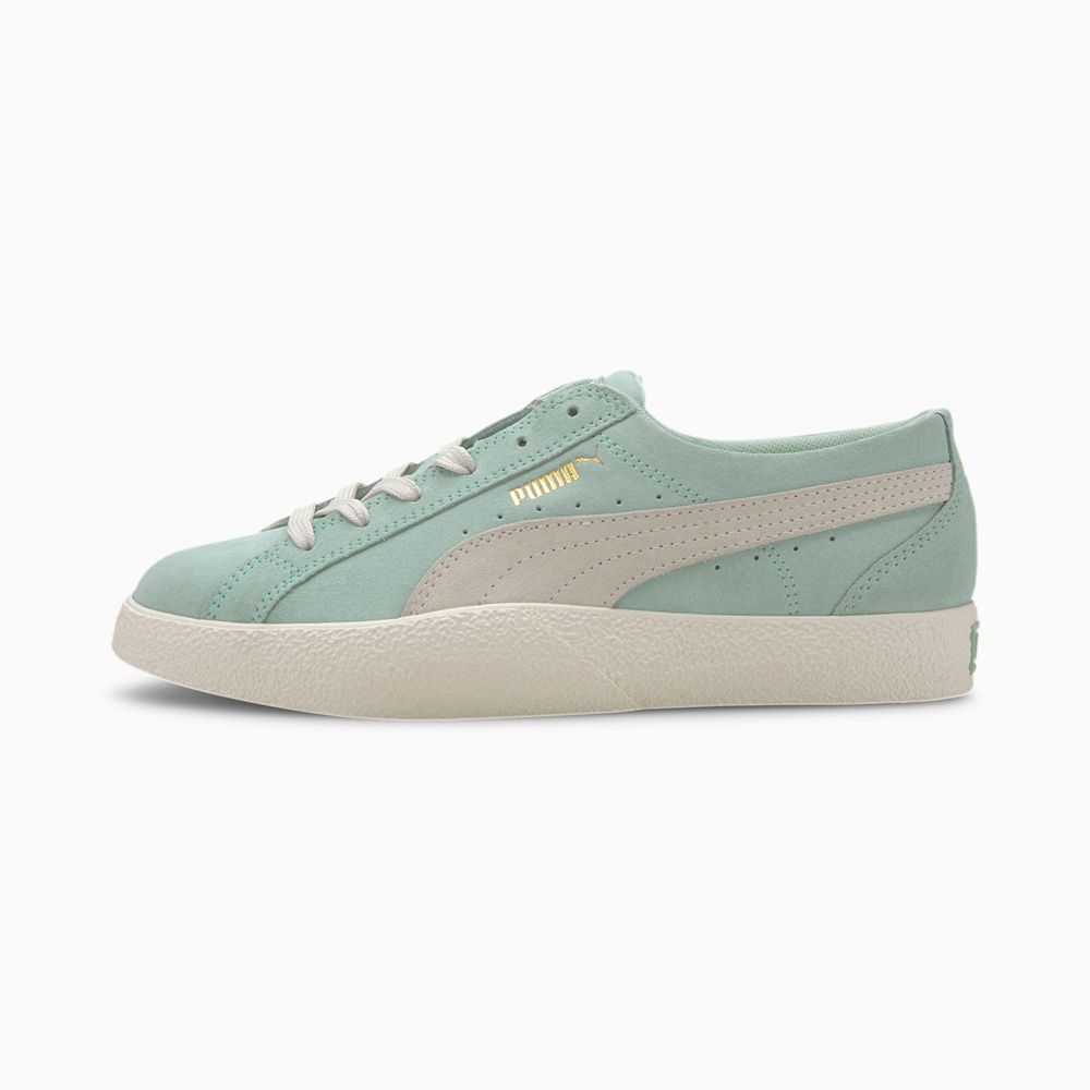 Puma Love Suede Női Sportcipő - Zöld ( Hungary - SUGRB0526 )